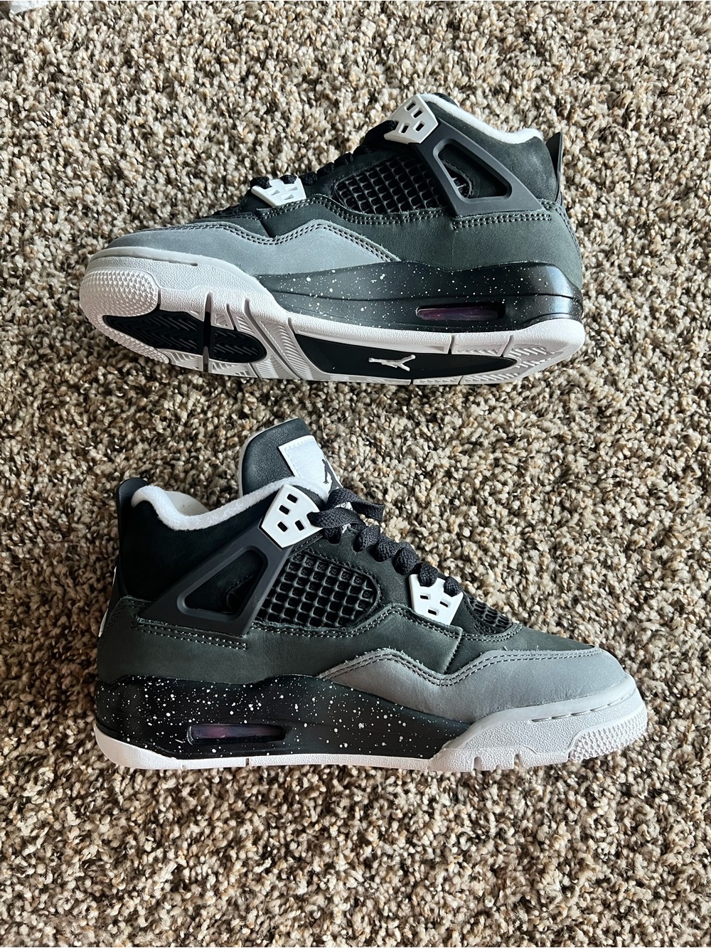 Air Jordan 4 Retro GS ‘Fear’ 2024 - Picture 3 of 7